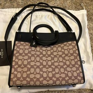 Coach Rogue In Signature Textile Jacquard. Gently used